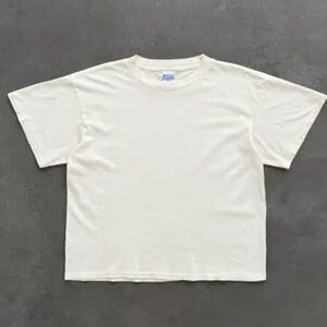 Classic Cream Short Sleeve Tee